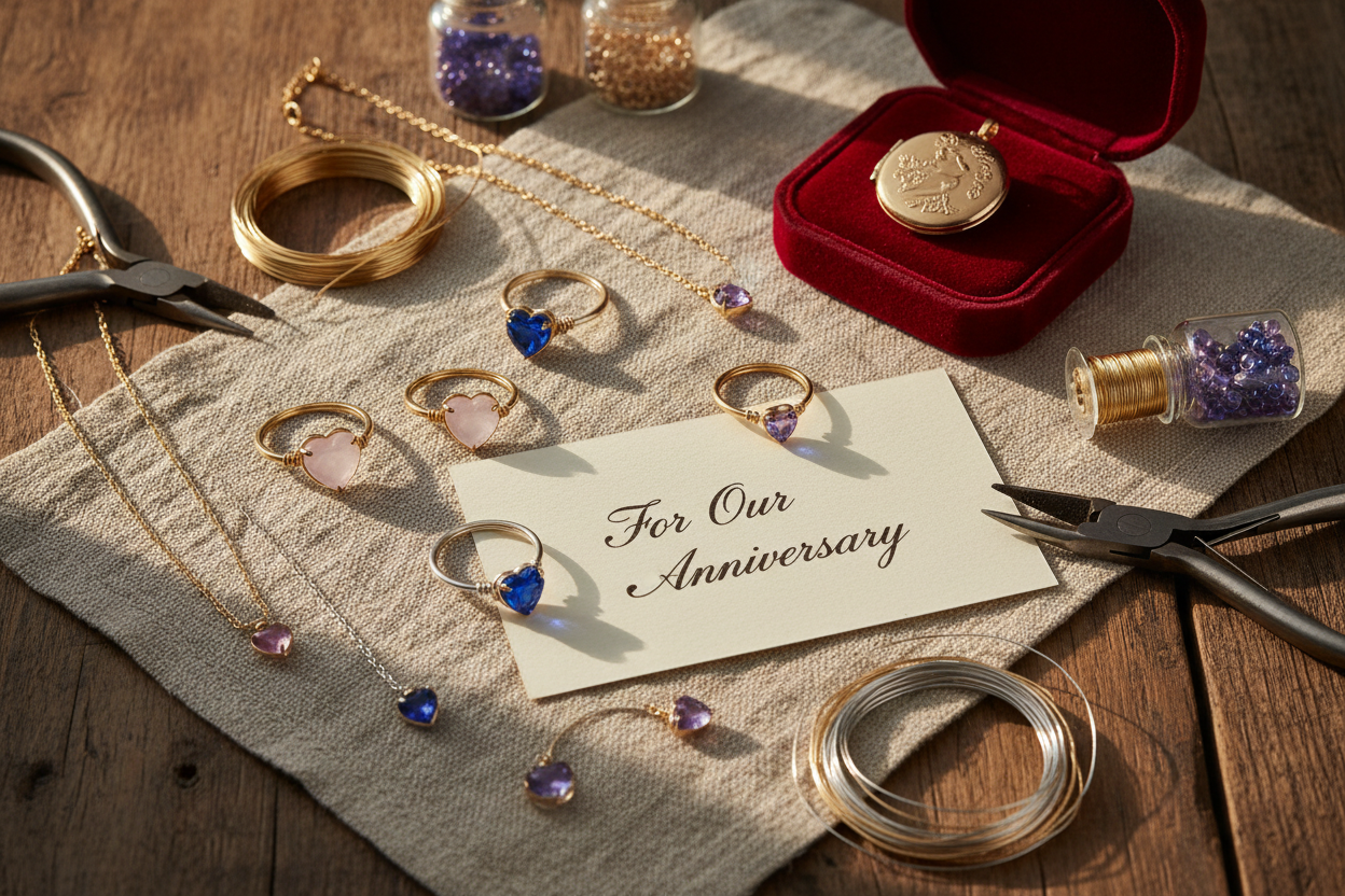 Anniversary DIY: Creating Personalized Jewelry with Sentimental Gemstones