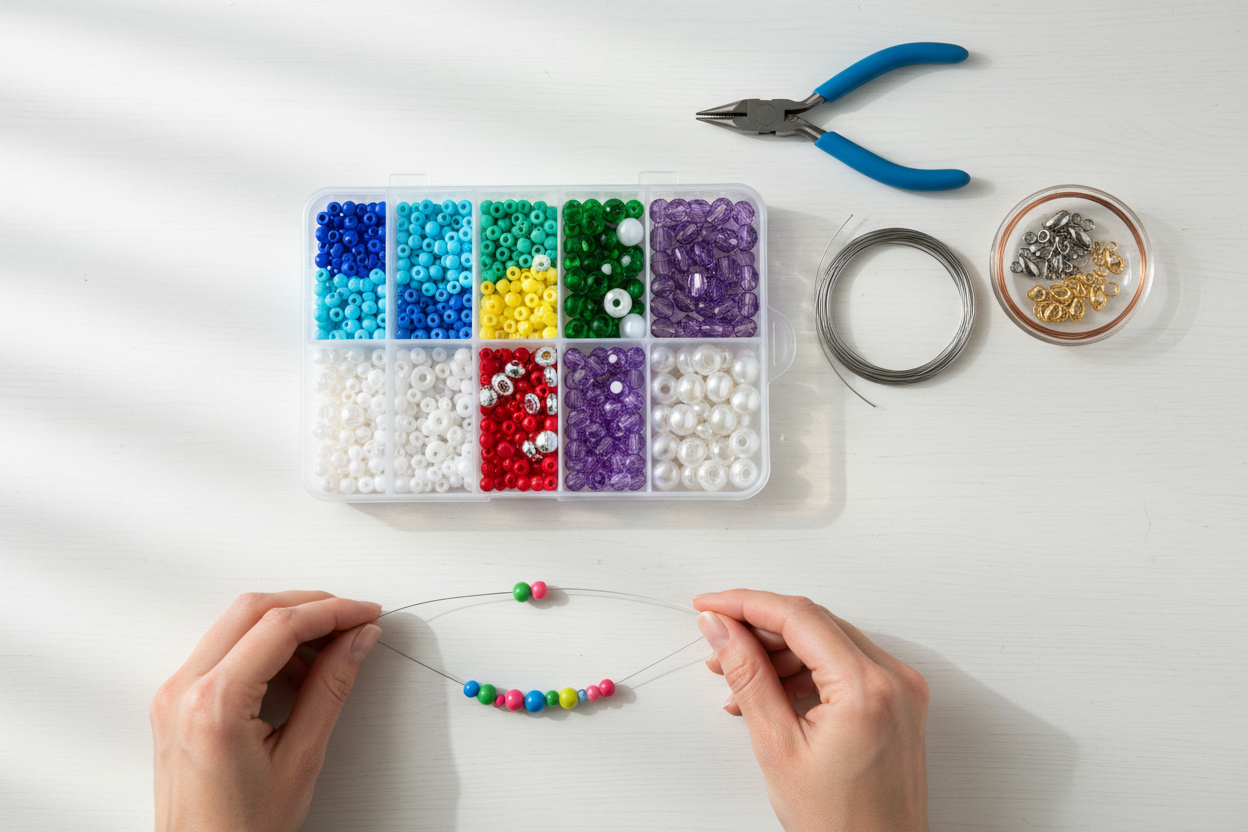 Beading for Beginners: A Step-by-Step Guide to Your First Necklace