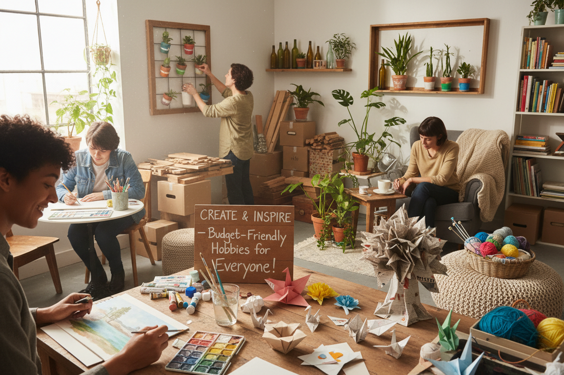 Budget-Friendly Hobbies: How to Get Creative Without Breaking the Bank