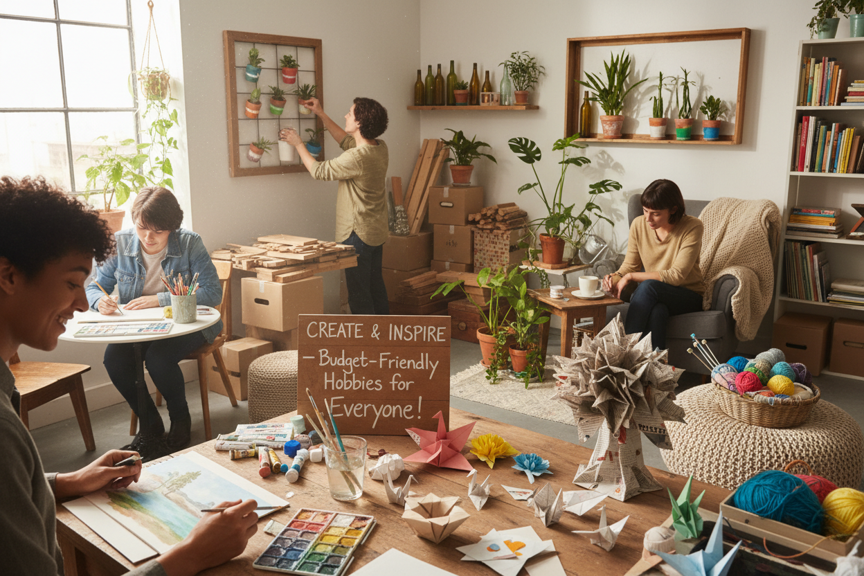Budget-Friendly Hobbies: How to Get Creative Without Breaking the Bank