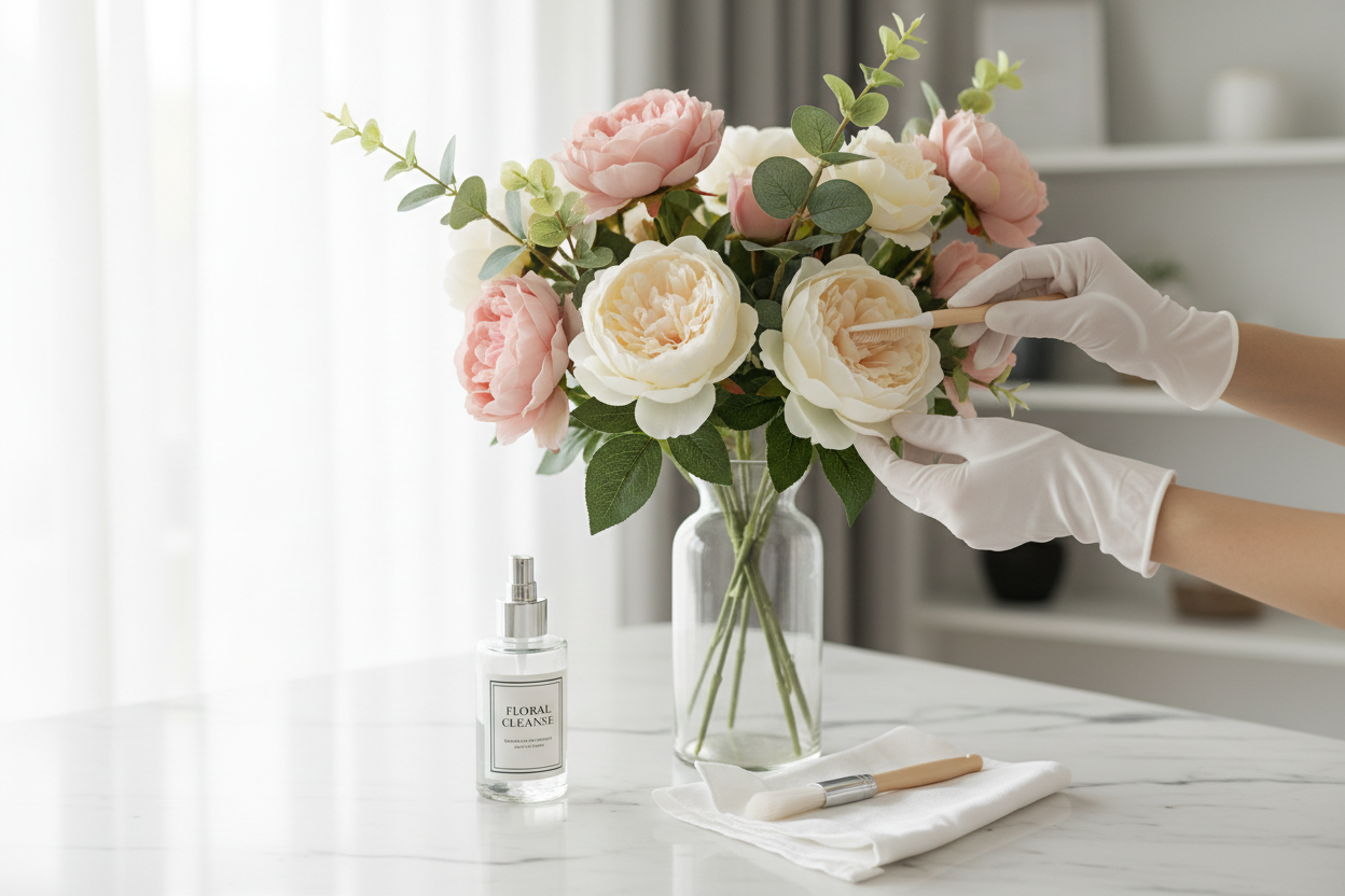 How to Clean and Maintain Your Artificial Flowers to Last Forever