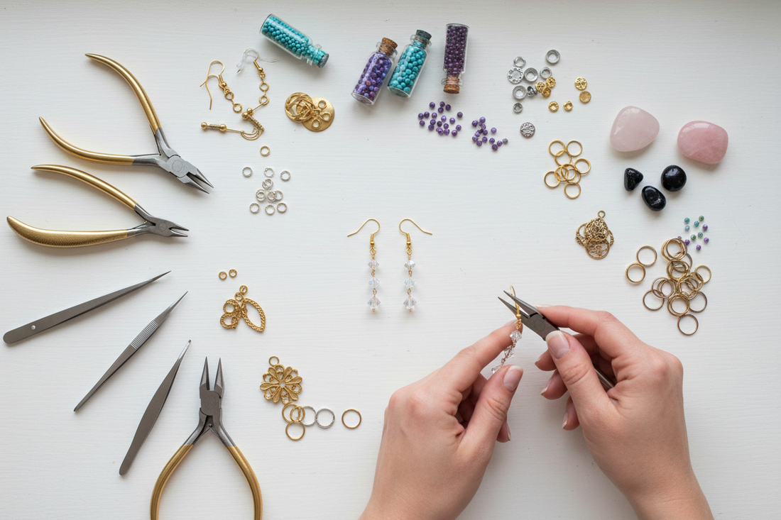 How to Make Professional-Looking Earrings at Home