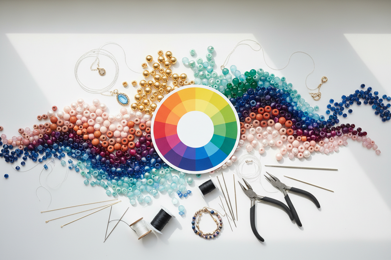 Mastering the Color Wheel: Choosing Bead Palettes That Complement Your Skin Tone
