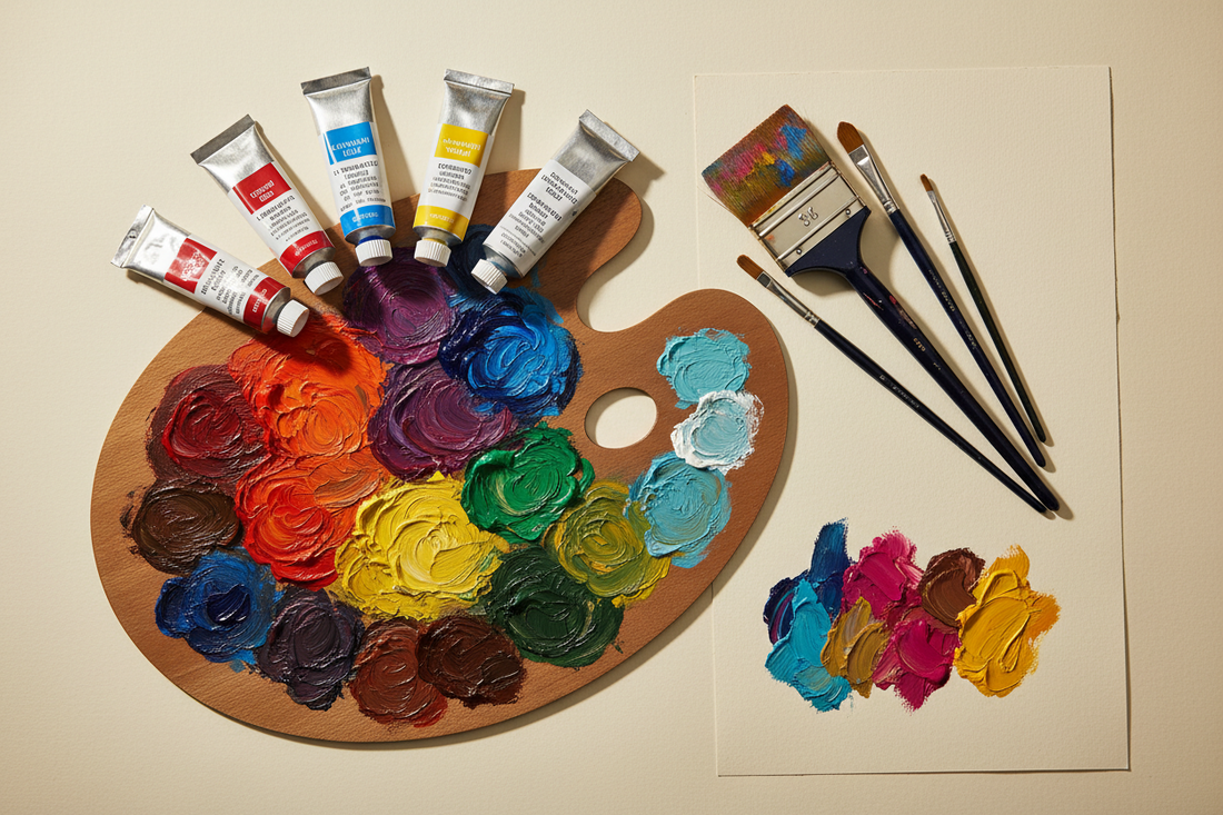 The Artist's Palette: How to Mix Professional Colors with Only 5 Tubes
