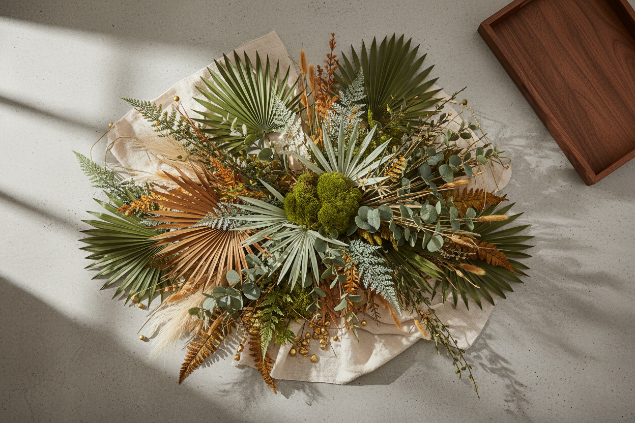 The Texture of Nature: Layering Different Faux Foliage for a High-End Look