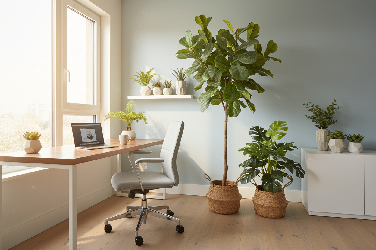 Top 10 Realistic Artificial Trees for Your Home Office Setup