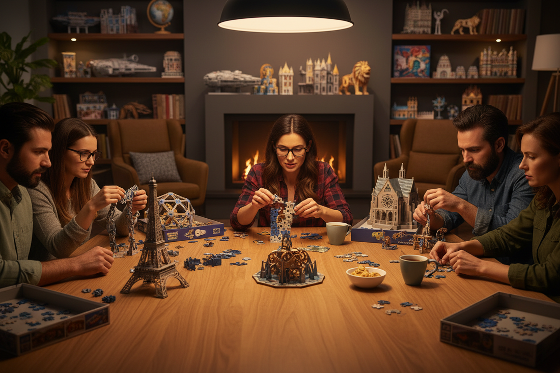 Why 3D Puzzles are the Best Brain Teasers for Adults