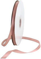 TONIFUL 3/8 in x 100yds Rose Gold Satin Ribbon Thin Solid Fabric Ribbons Roll for Gift Wrapping Invitation Floral Hair Balloons Craft Sewing Party Wedding Popsicles Decoration Valentine's Day Bouquet