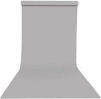 Yizhily Seamless Photogrphy Background Paper, Paper Backdrop Roll for Photoshoot, 53" x16', Pursuit Grey
