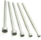JTS Wire Rounding Bur Set of 6 Sizes Wire Rounder for 22-12 Gauge Wires Swiss Made