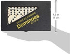 CHH D6 Standard Dominoes Ivory with White Pips