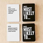 DSS Games Who's Most Likely to...Kinda Clean Family Edition [A Party Game | Great for Adults, Teens & Kids | Halloween, White Elephant Gift, Stocking Stuffer | Game Nights & Big Groups]