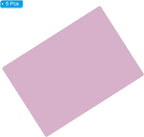PATIKIL A4 Size Guided Reading Sheet, 5pcs Correction Lighting Gel Filter Colored Overlay Transparent Color Film for Classroom Photo Studio, Purple