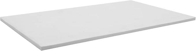 AMZQNART EVA Foam 2mm, Cosplay Foam Roll 16 x 59in（6.5sqft）White, Suitable for Large Foam Cosplay Modeling, DIY Projects, Crafts, Ultra High Density 90 kg/m3.