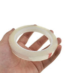 HAHIYO Clear 0.5Inch Wide (217Feet/72Yard Total) 1Rolls Floral Tape Waterproof Florist Tape Flower Wrap Adhesive Waterproof Decorative Tape for Bouquet Stem Wrapping Flower Arranging and Floral Craft