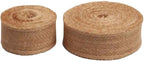 AAYU 3-Pack Burlap Ribbon 90' in Total | 1 1/2" x 10 Yards | Natural Jute | Total 30 Yards