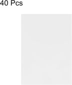 MECCANIXITY Colored Vellum Paper, 40 Sheet Silver Transparency 11.7 x 8.2 Printable Vellum Paper, Translucent Vellum Sheets for Printing Wedding Invitations, Ink Jet Laser Printer