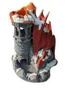 Dragon 3D Printed Dice Tower - Mythic Roll Collection - Unchained Games - Ascend to New Heights with your Rolls! (03.) Brown)