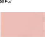 MECCANIXITY 50 Sheets Heat Reactive Foil, 20x29cm Rose Gold Foil Transfer Sheets Toner Reactive Foil Transfer Foil Sheets Hot Foil Stamping Paper for Crafts DIY Cardmaking Album Decoration