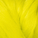 Kondoos Colored Natural Wool roving, 8 OZ. Best Wool for Needle Felting, Wet Felting, handcrafts and Spinning. (Green Lime)