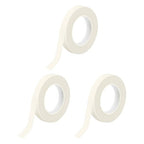 MECCANIXITY 3 Rolls Floral Tapes, 30 Yard x 1/16 in Florist Crepe Flowers Bouquets Tape Adhesive Waterproof for Flower Arranging Wrapping, White