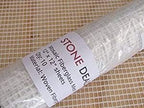 Mosaic Mesh for Back Mounted Tile 12" x 12" (Ten Sheets), Non Sticky