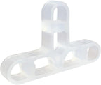 8mm Bricklaying Spacer Guid Mortar Spacer Red Wall Spacer 5/16 inch Transparent Tile leveling Clips Window Gap Spacer Mosaic Wall Spacer Kitchen Spacer Old Wall Spacer (Transparent)