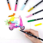 Tombow Dual Brush Pen Art Markers (10-Pack, Celebration)