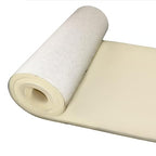 XCEL Foam Roll with Self Adhesive – Beige, 60" x 16" x 1/2" Closed Cell Foam Rubber Water Resistant Padding Sheet – Home, Marine, Garage, Auto Insulation & Cosplay (Beige, 60" x 16" x 1/2")