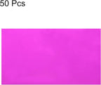 MECCANIXITY 50 Sheets Heat Reactive Foil, 20x29cm Plum Foil Transfer Sheets Toner Reactive Foil Transfer Foil Sheets Hot Foil Stamping Paper for Crafts DIY Cardmaking Album Decoration