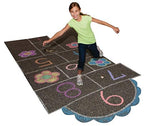 S&S Worldwide Jumbo Sidewalk Chalk Multi-color | 9 Colors | Non-Toxic | 4 Inch Length | 126 Pieces, Pack of 4