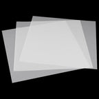 HOIGON 50 PCS 7.4 Mil Mylar Stencil Sheets,12 x 12 Inch Blank Clear Stencil Templates, Mylar Sheets for Arts, Crafts, Make Your Own Stencils