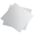 2 Pieces 6061 T651 Aluminum Sheet Metal 12 x 12 x 1/16Inch Thickness Rectangle Metal Plate, 1.5mm Aluminum Sheet, Plate for Crafting, Industry
