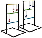 Champion Sports Outdoor Ladder Ball Game: Backyard Party, Camping & Beach Games Ladder Golf Set for Adults and Kids with Bolas Balls and Carrying Case , 39"H X 22"W With 33" Deep Base Set