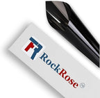 Rockrose Professional Window Tint for Home – One Way Privacy Window Film for Home Offices Heat Blocker Reflective Adhesive Mirror Tint with 99% UV Block – Black-Silver 60in x 100FT