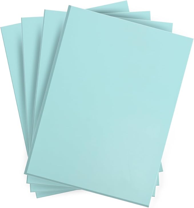 4 Pcs 8.5"x11" Rubber Carving Blocks, A4 Linoleum Blocks, Stamp Carving Blocks for Printmaking, Linocut Artists, Crafts and More,(Blue) by KUKLIPJIM.