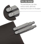 Gel Pens, 5 Pcs 0.5mm Fine Point Smooth Writing Japanese Cute High-End Series Black Ink Pens for Journaling Note Taking, School Office Supplies for Women Men (5 Pcs Morandi)