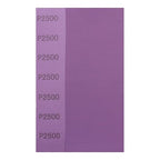 Sandpaper 2500 Grit,Wet Dry Sanding Sheets,High Performance Ceramic Abrasive Sand Paper for Wood Furniture Finishing,Metal Grinding,Automotive Polishing,9 x 3.6 Inch,25-Pack