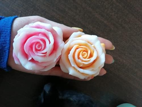 3D Rose Flower Silicone Mold Resin Epoxy Flower Molds Decorating Crafts Candle Wax Mold Mousse Cake Silicone Mould