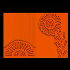 Lapoo Metal Cutting Die for Scrapbooking, 3D Backgrounds Frame New Cutting Dies DIY Album Card Making Decor Paper Craft Metal Die Cuts Party Wedding Decorations (Chrysanthemum B 5.5 x 4.5 in)