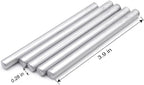 Silver Wax Seal Sticks for Wedding Invitations, Small Glue Gun Sealing Wax 16pcs / Box