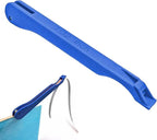 Copper Foil Hand Foiler for Stained Glass, Stained Glass Hand Foiler Tool,Copper foil Dispenser,Blue Hand Foiler for 7/32" Copper Foil Tape,Stain Glass Tools and Supplies（Blue）