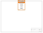 Clearprint 17" x 22" 1000H Design Vellum Sheets with Engineer Title Block, 16 lb., 100% Cotton, 100 Sheets Per Pack, 1 Each