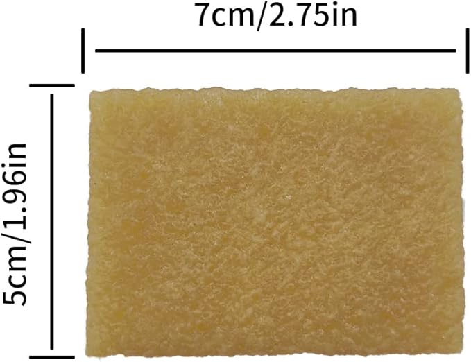 6PCS Rubber Cement Eraser - Glue Runner & Residue Pick-Up Eraser for Removing Adhesive & Residues from Paper, Plastic & More