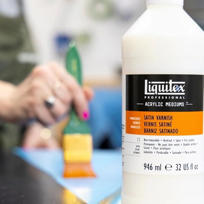 Liquitex Professional Satin Varnish, 946ml (32-oz)