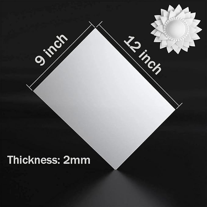 MEARCOOH Foam Sheets Crafts White 9x12 Inch 2mm Eva Color Craft Foam Paper for Crafts Project Preschoolers Classroom Scrapbooking DIY Cosplay(10 Sheets)