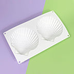 mostsom Big Sea Shell Silicone Baking Mold for Baking 3D Bakeware Chocolate Mold Cupcake Pan Cake DIY Muffin Kitchen Tool