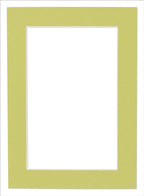 8x10 Mat for 6x8 Photo - Precut Pistachio Green Picture Matboard for Frames Measuring 8 x 10 Inches - Bevel Cut Matte to Display Art Measuring 6 x 8 Inches - Acid Free ONE MAT