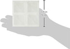Lineco Acid-Free Archival Polypropylene Mounting Corners, Self Adhesive and Pressure Sensitive, 1.25", for Artwork Pictures and Documents (Qty:256)