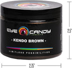 Eye Candy Pigments Premium Brown Mica Powder - Kendo Brown (50gr) - for Epoxy, Resin, Soap, Paint, Woodworking, Acrylic Pouring, Bath Bombs, Fishing Lures - DIY Arts and Crafts Additive